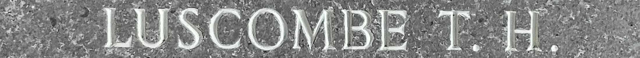Sgt Thomas Henry Luscombe<br/><br /><br />missing April 3rd, 1943<br /><br /><br />No Known Grave<br /><br /><br />Commemorated: Runnymede Memorial, Surrey, England<br /><br /><br />Panel 157